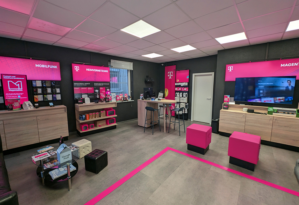 Innenansicht Shop Tekphone Telekom Shop in Blomberg